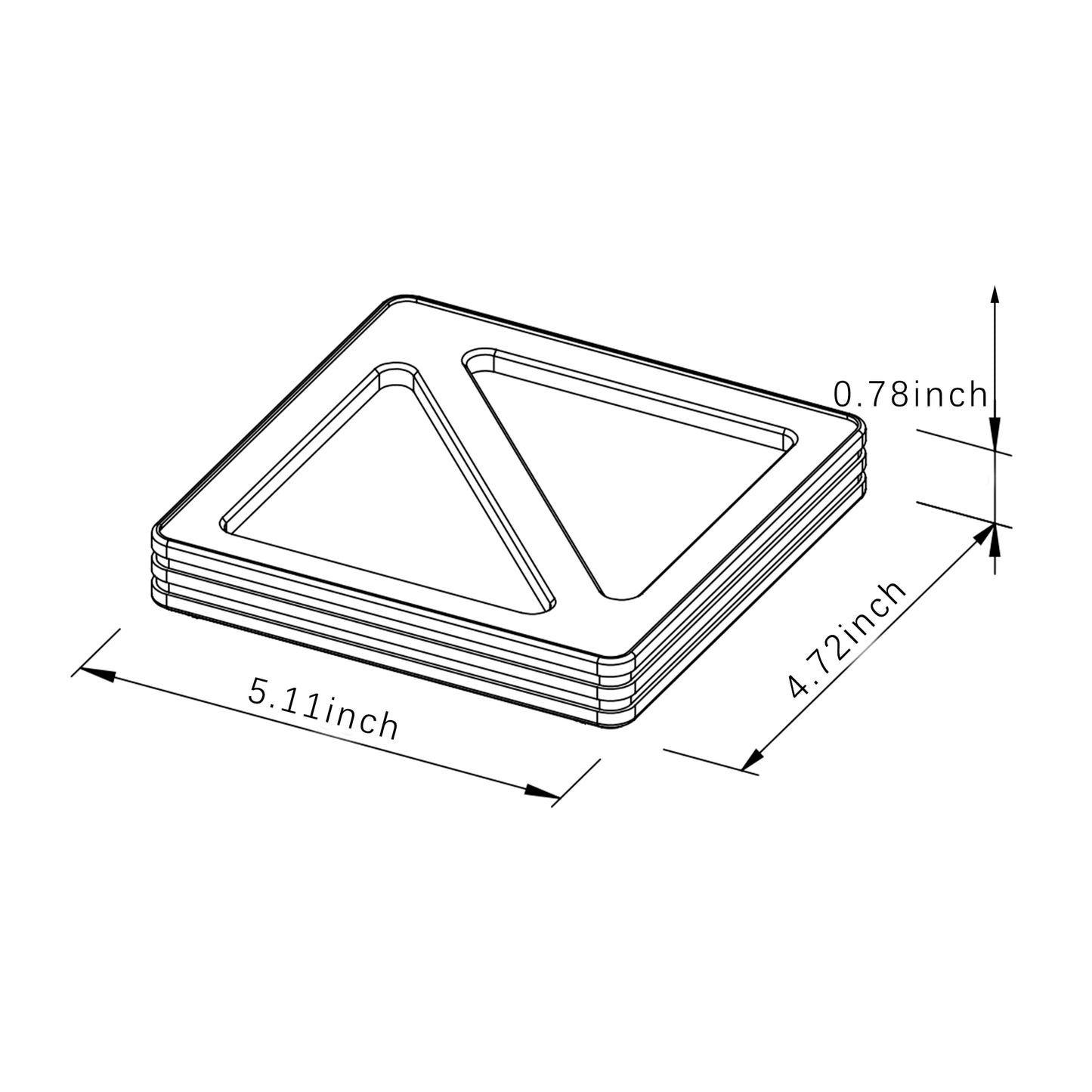 NLOFIN Computer Screws Storage,Motherboard and Keyboard Screw Organizer with Dividers, StackableDesign, Made of Aluminum Alloy, NLTL-ET02
